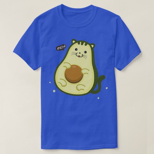 Cute AvoCat Avocado Cat T-shirt (Design voorkant)