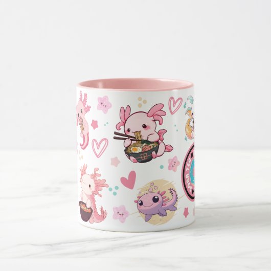 Cute Axolotl Café mug (Centre)