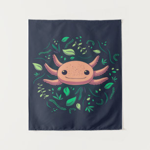 Cute Axolotl Gift  Axolotl for Birthday Wandkleed