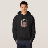 Cute Axolotl Happy Pi Day Fish Lizard 3 14159 Math Hoodie (Voorkant volledig)
