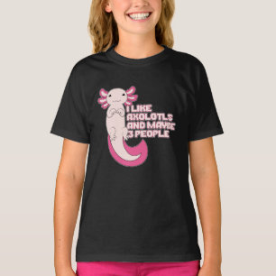 Cute Axolotl   Ik hou van Axolotls en misschien 3  T-shirt