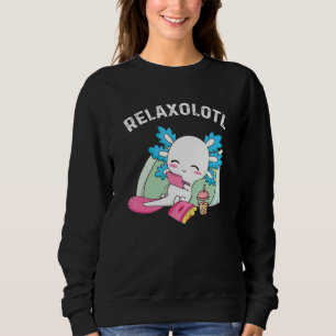 Cute Axolotl Lover Mexican Salamander Relaxolotl Trui