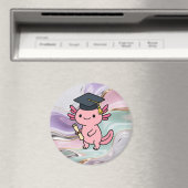 Cute Axolotl Magnets – Kawaii Aquatic Animal Decor (In Situ (Lave-vaisselle))
