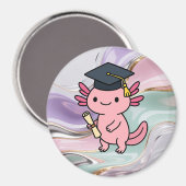 Cute Axolotl Magnets – Kawaii Aquatic Animal Decor (Recto/Verso)