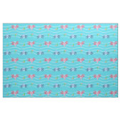 Cute Axolotl onderwater Stof (Fat Quarter)