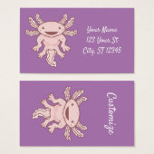 Cute Axolotl rose Thunder_Cove (Devant & derrière)