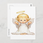 Cute Baby Angel Briefkaart (Voorkant / Achterkant)