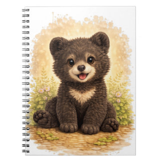 Cute Baby Bear Spiral Notebook Kawaii Notitieboek