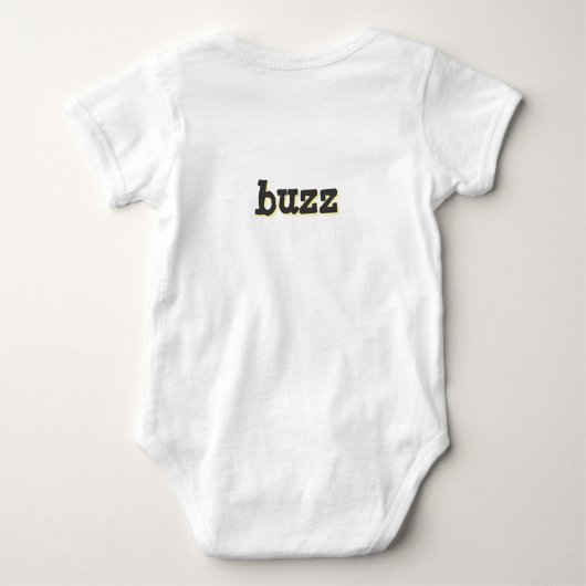 Cute Baby Bee Romper (Achterkant)