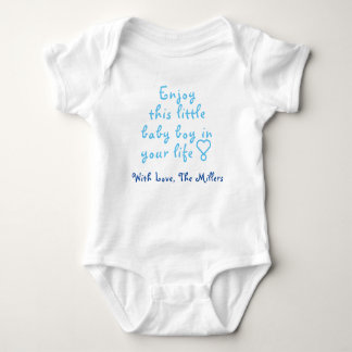 Cute Baby Boy One-Piece, Personalized Baby Gift, Romper