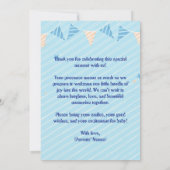 Cute Baby Boy Party Invitation  (Dos)