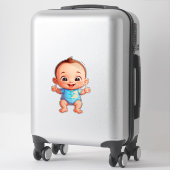 Cute Baby Boy Sticker (Koffer)
