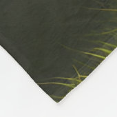 Cute Baby Bunny Portrait Fleece Deken (Hoek)