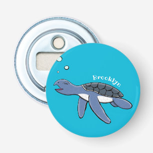 Cute baby cartoon zee  button flesopener