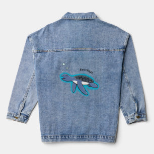 Cute baby cartoon zee  denim jacket