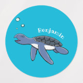 Cute baby cartoon zee  labels (Design 2)