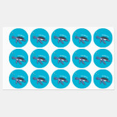 Cute baby cartoon zee  labels (Vel)