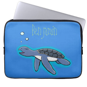 Cute baby cartoon zee laptop sleeve