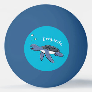 Cute baby cartoon zee  pingpongballen