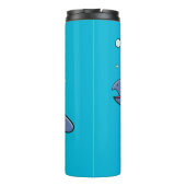 Cute baby cartoon zee thermosbeker (Achterkant)