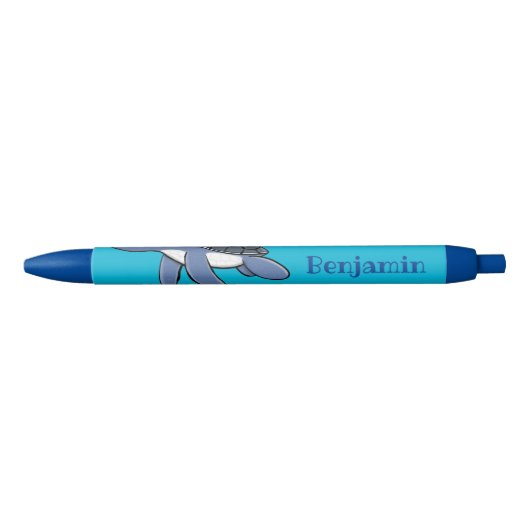 Cute baby cartoon zee zwarte inkt pen (Voorkant)