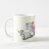 Cute Baby Cat Mug - Personnalisable (Gauche)