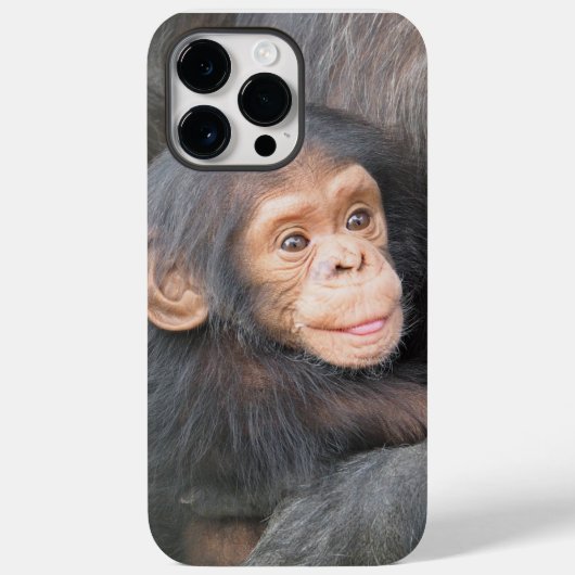 Cute Baby Chimpansee Foto Case-Mate iPhone Case (Achterkant)