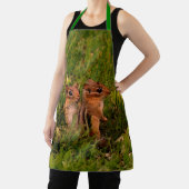 Cute Baby Chipmunks Animal Art Schort (Insitu)