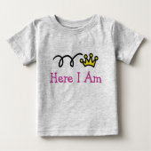 Cute baby clothing with funny text | Customizable (Voorkant)