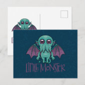 Cute Baby Cthulhu Little Monster Briefkaart (Voorkant / Achterkant)