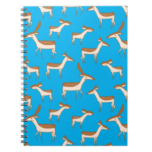 Cute Baby Deer and Family Notitieboek