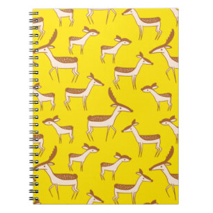 Cute Baby Deer and Family Notitieboek