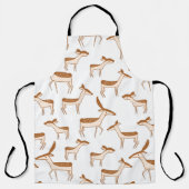 Cute Baby Deer and Family Schort (Voorkant)