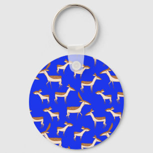 Cute Baby Deer and Family Sleutelhanger