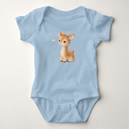 Cute Baby Deer Bodysuit – Kawaii Woodland Animal 