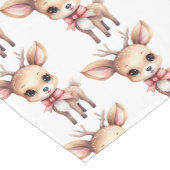Cute Baby Deer Cartoon Illustration Pattern Medium Tafelloper (Hoek)