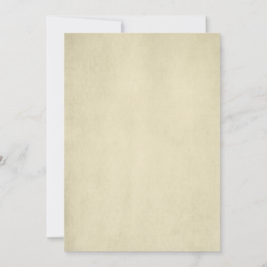 Cute Baby Deer Leaves Baby shower Invitation Kaart (Achterkant)