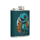 Cute Baby Dinosaur Heupfles (Rechts)