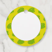 Cute Baby Dinosaur komt uit het ei Verjaardagsfees Bedankjes Labels (Achterkant)