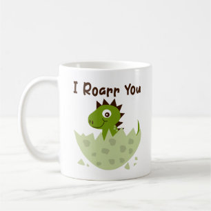 Cute Baby Dinosaur Mok - Dino Love Cup
