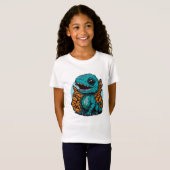 Cute Baby Dinosaur T-shirt (Voorkant volledig)