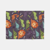 Cute Baby Dinosaurs Dino Boys Fleece Deken (Voorkant (Horizontaal))