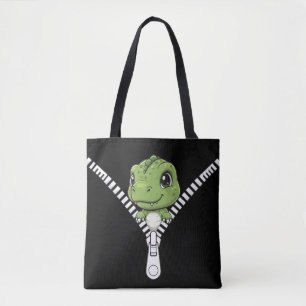 Cute baby dinosaurus Peek Draagtas