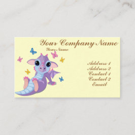 Cute Baby Dragon Visitekaartje