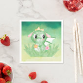 Cute Baby Dragon Waterverf Paper Napkin Servet (Insitu)