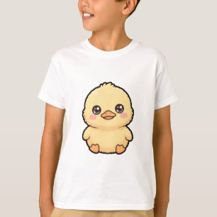 Cute Baby Eend Kuiken Jongens Basic T-Shirt