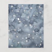 Cute Baby Elephant Baby shower Invitation (Achterkant)