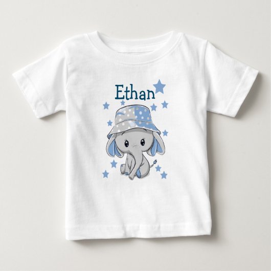 Cute Baby Elephant Boy (Voorkant)