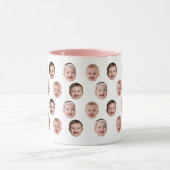 Cute Baby Face Mug with Custom Photos (Centre)