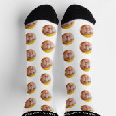 Cute Baby Face Persoonlijke foto Sokken (Top)